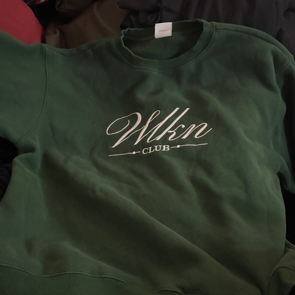 Forest Green Crewneck Sweater